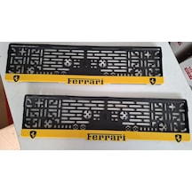 Ferrari Takmatik Standart Plakalık 2li