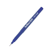 Artline Fineliner 0.4 Mm Koyu Royal Mavi Ek-200N 12 Adet