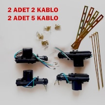 Merkezi Kilit Motoru Takımı 5 Fişli 2 Fişli Araç Merkezi