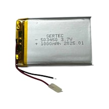 503450 3.7v 1000 Mah Li-polymer Pil Devreli/1.5a