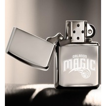 Orlando Magic Silver Benzinli Metal Çakmak