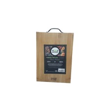 Konak Züccaciye Kesme Tahtası Bambu Siyah Saplı Orta 22x32 1,3cm