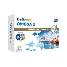 Wellcare Omega 3 Balık Yağı 1200 mg 30 Kapsül