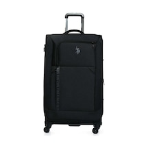 U.s. Polo Assn. Siyah Kumaş Unisex Büyük Boy Valiz Plvlz22804a-b 001