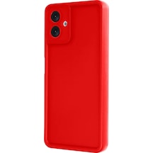 Newface Samsung Galaxy A07 4g Viera Silikon - Kırmızı