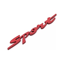 Sport Kırmızı Çamurluk Yazısı 3m 3d Abs Opel Sintra