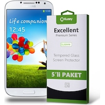 Samsung Uyumlu Galaxy S4 Ekran Koruyucu Cam 5 Adet Ekonomik Paket (541371359) 20 Tl Fark Ile Apple  iPhone Hızlı Şarj Kablosu