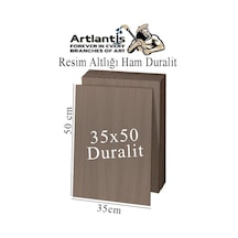 Resim Altlığı Duralit 35x50 Cm 3 Adet Ham Mdf Çok Amaçlı Kullanım 3 Mm Kalınlığında Durolit