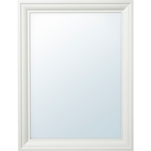 Duvar Aynası, Beyaz, 65x85 Cm Beyaz