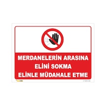 Merdanelerin Arasına Elini Sqkma- Isg Levhası