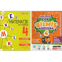 Fenomen 4. Sınıf Matematik S.b.+kırmızı Beyaz Çok Bilmiş Sorular 2 Kitap