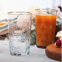 Lav Keo377 Altın Şıklığı 3lü Meşrubat Bardağı