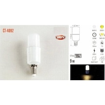 Cata 3 Adet Ct-4092 Led Buji Ampul (9W)