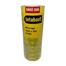 12 Mm X 33 M Kırtasiye Bandı-12 Adet Diğer