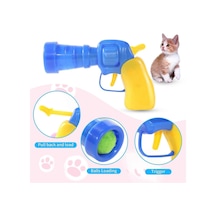 Etkileşimli Kedi Oyuncağı Kedi Oyuncağı Topları Kedi Oyuncağı Fırlatıcısı Kedi Oyuncağı Kediler Ve Yavru Kediler İçin Kedi Oyuncağı