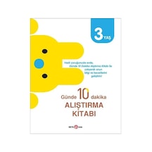 Günde 10 Dakika Alıştırma Kitabı - 3 Yaş- Beta Kids