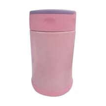 Çelik İçli Termos 500 Ml Çelik Kaşık İle Pembe-mor 01