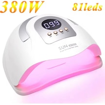 Sun X26 Max 380 Watt 81 Led Kalıcı Oje Jel Tırnak Kurutucu Uv Led Lamba