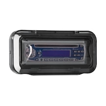 Univ.Case Cover F/ Radio/Cd Curved Smoked Transparent