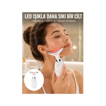 Yüz Ve Boyun İçin Led Işık Terapili Bakım Cihazı Yeni Nesil - Hs08372579-2341 Renkli