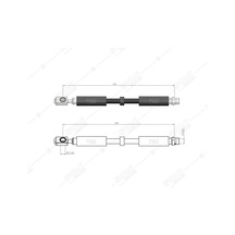 SVAC 10-194 Fren Hortumu Arka Audi Allroad 2.5 2.7 4.2 2000-2005