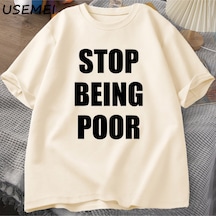 Flood Of Style Fakir Olmak Durdurmak Tshirt Kadınlar Rahat Pamuk Baskılı Tişört Y2k Ünlü İlham Grafik T-shir Haki