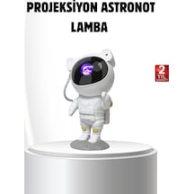 Bluetooth - 318 - Müzikli Astronot Projeksiyon Lambası Yıldız Ve - Ilkestor - Ay Efektli Diğer