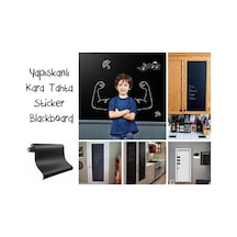 Yapışkanlı Kara Tahta-yazı Tahtası: Sticker Blackboard Siyah