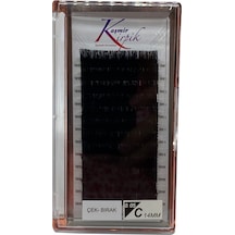 Kaşmir Kirpik Çek Bırak C Kıvrım 0.05 MM 14 Numara Tek Boy Kirpik