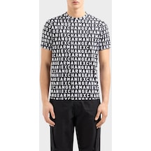 Armani Exchange Erkek T Shirt 3dztjw Zjh4z 8276 Siyah-beyaz