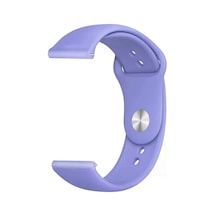 Forzacase Honor Watch Magic / Magic 2 46 Mm İle Uyumlu Yumuşak Jel Şık Silikon Kordon Kayış - Fc875 Lila