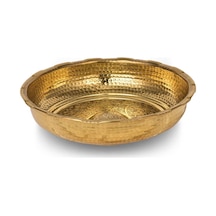 Lenabakır Bakır Hamam Tası Çok Renkli