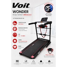 Voit Wonder Masajlı Katlanabilir Koşu Bandı 16 Km/h Brushless Motorlu Ev Tipi Fitness Bandı