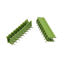 9 Pin Geçmeli Klemens 90' Erkek 5.08mm Yeşil