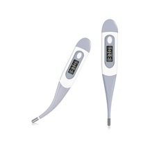 Bebek Çocuk Yetişkin Ateşi İçin Yongrow Dijital Oral Termometre, Esnek Uçlu Bellek Geri Çağırma