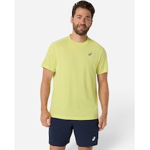 Asics Court Ss Top Erkek Sarı Kısa Kollu Tshirt 2041a339-302