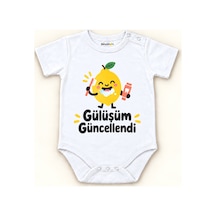 Babylimon Gülüşüm Güncellendi Beyaz Kısa Kollu Çıtçıtlı Bebek Zıbını Beyaz - Gülüşüm Güncellendi - 928161937 Beyaz - Gülüşüm Güncellendi