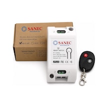 Akıllı Wifi + Rf 433mhz Tek Kanallı 10a Röle Modülü - Ac 100-240v Şebeke Beslemeli Rf Kumandalı Set Tuya, Alexa, Google Asistan Destekli