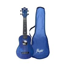 Flight Tus-35 Travel Soprano Ukulele Deep Blue