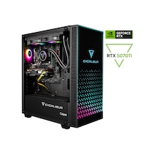 Casper Excalibur E65H.144F-EXP0X-0RE i5-14400F 64 GB 2 TB SSD RTX5070Ti Dos Masaüstü Oyuncu Bilgisayarı