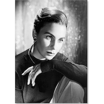Cakasepetim Oyuncu Jean Simmons Ahşap Mdf Tablo