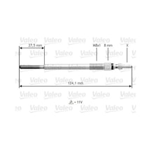 Citroen C3 Kizdirma Bujisi 1.4 Hdi 2003-2015 Valeo 345138 10adettir