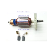Makita Tipi 5704 R Endüvi Rotor Kollektör Ve  Kömürü