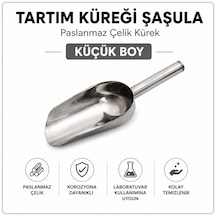 Tartım Küreği Şaşula - Paslanmaz Çelik Kürek Küçük Boy