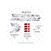 Sts43 Vespa Gts250 Uyumlu Super Yan Cita Seti Parlak Krom Set