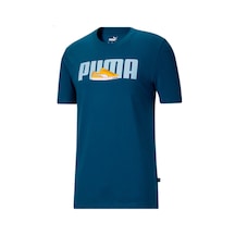 Puma Basic Erkek Tişört 681719 56 Mavi