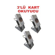 Sr-209 Em-w Proximity Kart Okuyucu 125 Khz Ip68 Metal Kasa 10000 Kullanıcı Kapasiteli Geçiş Kontrol Sistemi 3 Adet