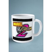 Marvel Vs Capcomi Oyun Baskılı Kupa Bardak Çift Taraflı Baskı Kişiye Özel Model 3 Çok Renkli