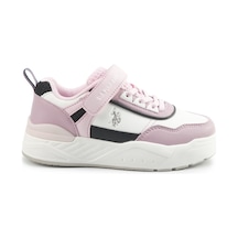 U.s. Polo Assn. George Jr 5pr Beyaz Kız Çocuk Sneaker 000000000102020817 Beyaz-Pudra