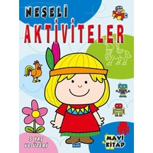 Neşeli Aktiviteler - Mavi - Rjcı-773225